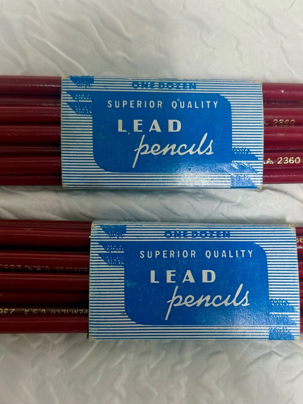 Superior Quality Lead Pencils - Red (two Dozen)